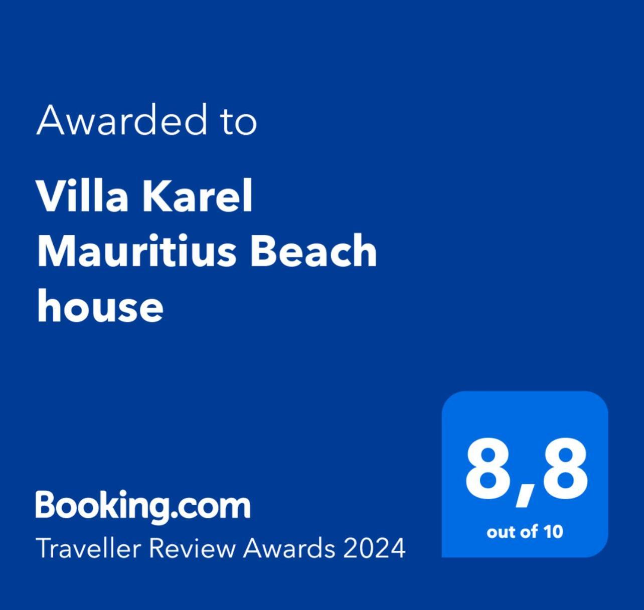 Villa Karel Mauritius Beach House Riambel المظهر الخارجي الصورة