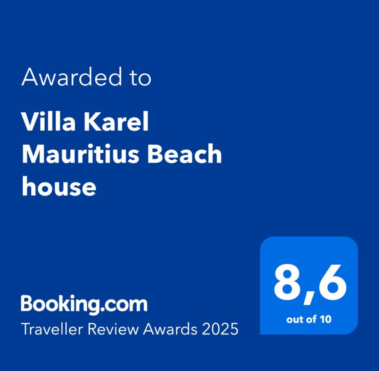Villa Karel Mauritius Beach House Riambel المظهر الخارجي الصورة